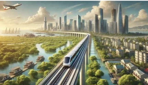 TP.HCM: Tuyến đường sắt cao tốc của Vingroup sẽ kết nối trực tiếp với Metro số 1 tại ga Bến Thành